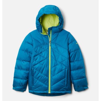 Columbia Jas Meisjes, Winter Powder Quilted Blauw, 38NJEKDWA